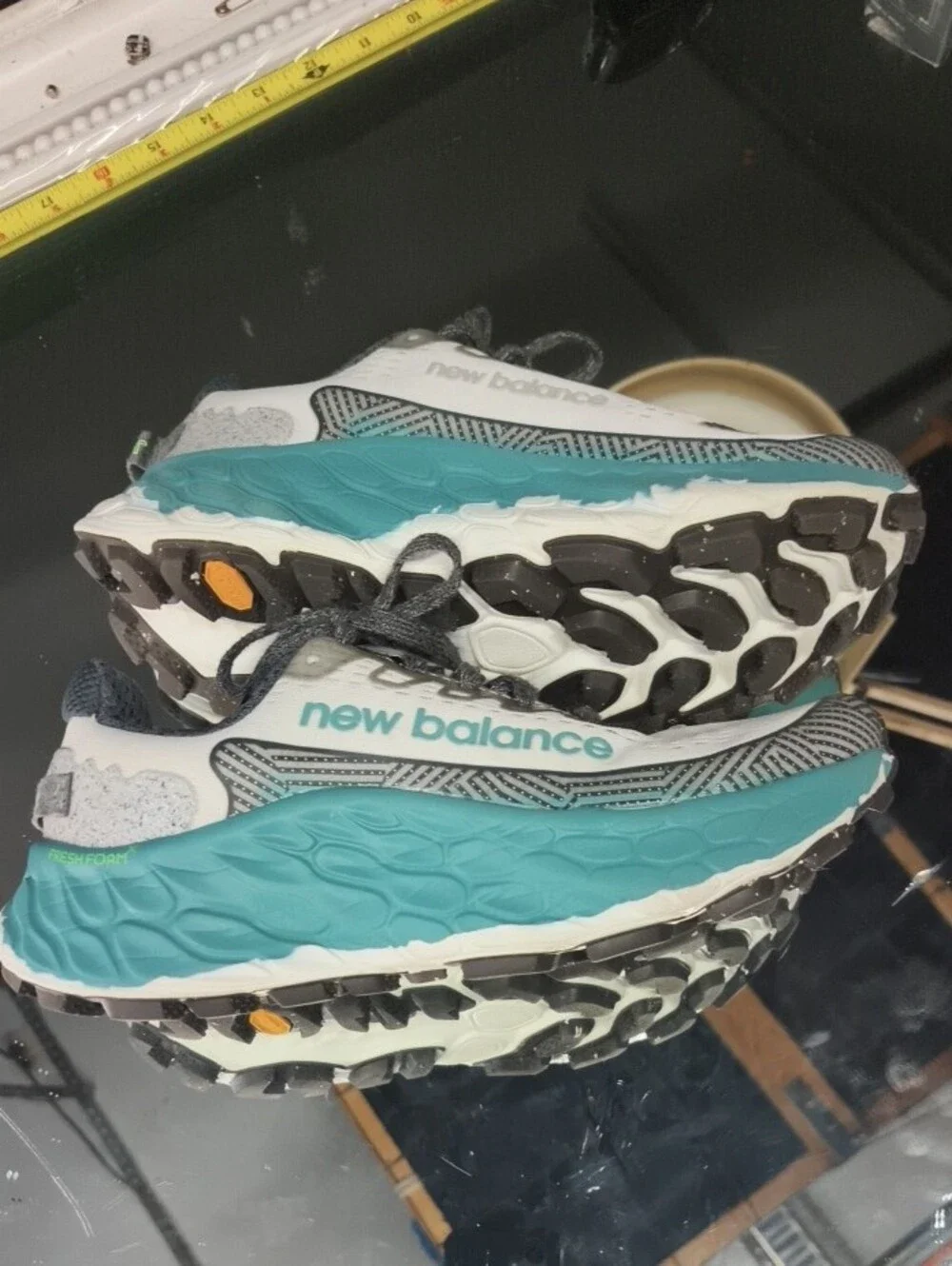 Women's 8 New Balance Fresh Foam X More Trail v3 'Reflection Faded Teal' MINT
